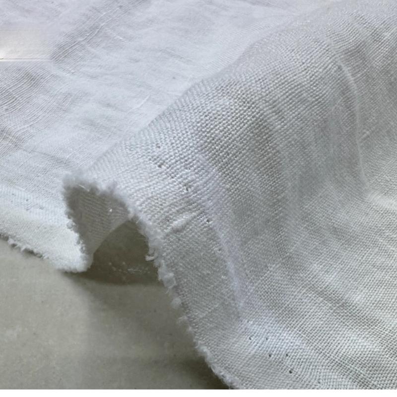 Linen and Ramie Hanfu Fabric for Sewing Cloth 100% Natural Yarn-dyed Dresses Robe Thin DIY Handmade Designer High Quality