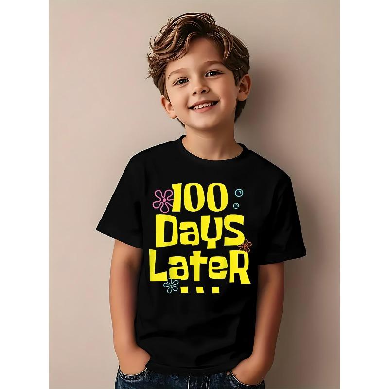 European sizes Selected Unisex T-Shirts for Kids, Featuring a Refreshing Feel, Comfortable Fit, And a Joyful Regular Short-Sleeve Design