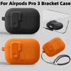 Pour Étui AirPods Pro 3 avec Support Téléphone Pour Étui AirPods Pro 3 Verrouillage Magnétique Automatique avec Kit de Nettoyage Étui pour AirPods Pro 3