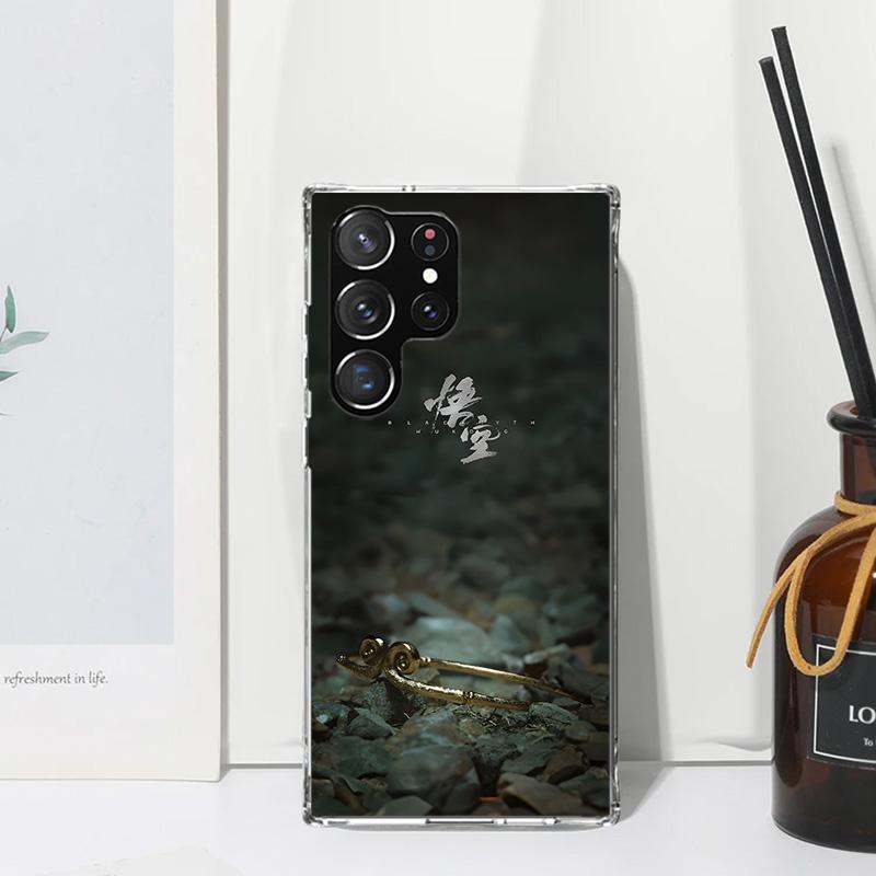 

Black Myth Wukong Game Phone Case For Samsung Galaxy S26 S25 Edge S24 FE S23 S22 Ultra S21 Plus S20 + Art Fundas Back Cover Gala Samsung S23