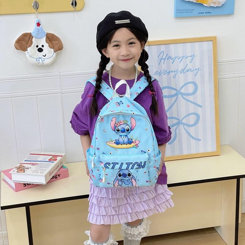 Cartoon Animation Boys And Girls Backpack Kindergarten Elementary School Bag Fashion Printing Large Capacity Children'S Backpack Tide