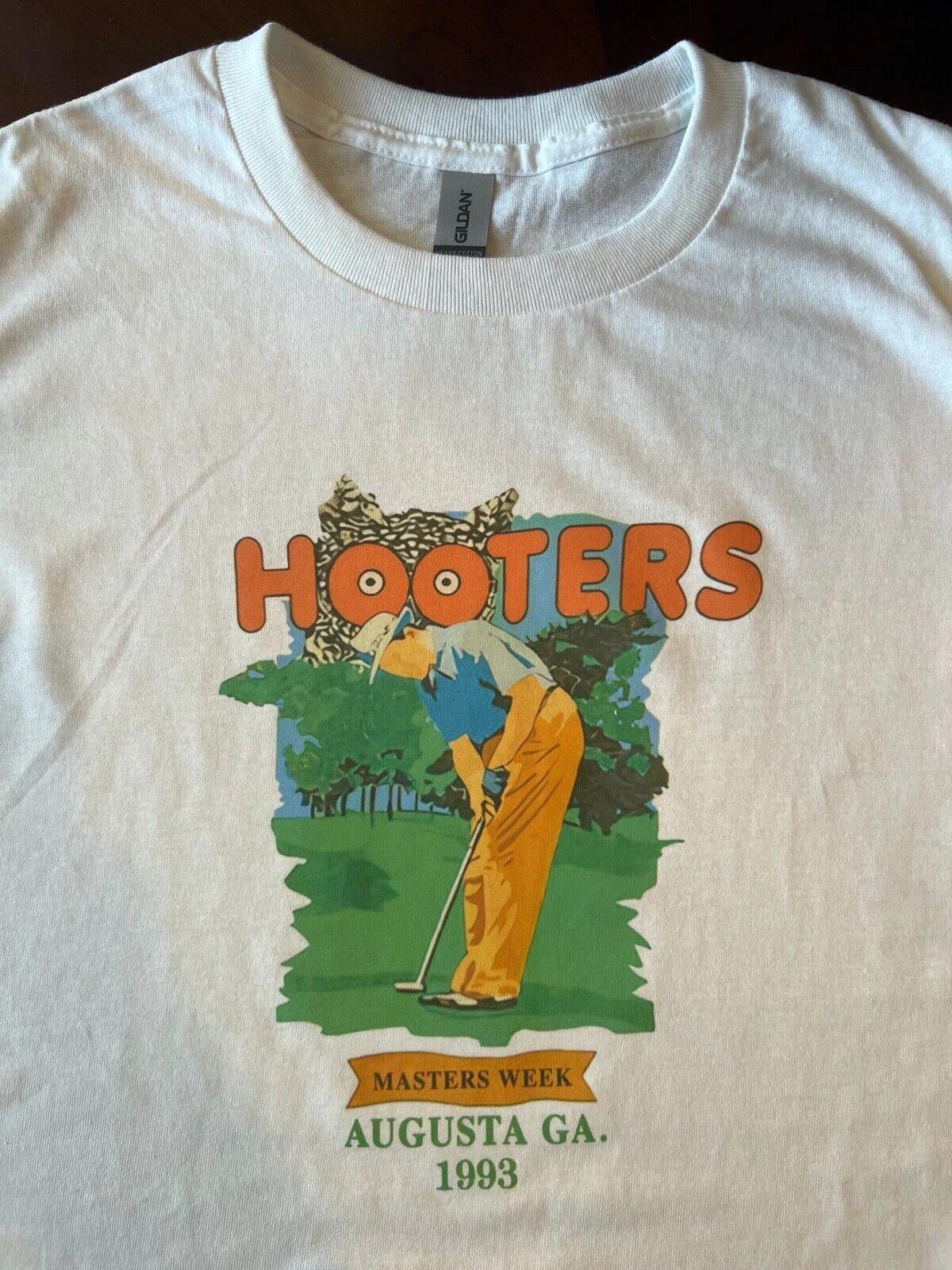 HOOTERS Masters Week 1993 Hooters Golf Tee T Shirt S-4XL EG582 L