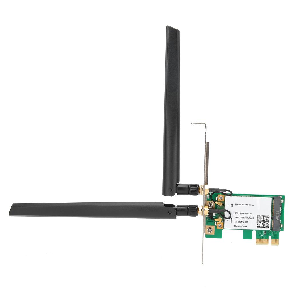 300Mbps Wireless Network Card 5100AGN 2.4 5GHz PCIE 802.11AN for Windows XP 7 8 10