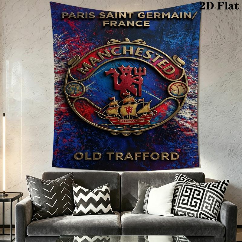 Paris Saintgermain Vs Manchester United Clash Titans Bedding 1 Duvet Cover 2 Pillowcase Without Core Christmas Birthday Gift