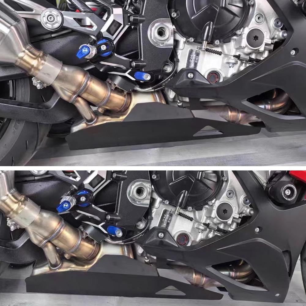 For S1000RR 2025 2024 2023 2022 2021 2020 2019 M1000RR 2023 Exhaust Bellypan Exhaust Cover Bellypan Protection Bottom Protection