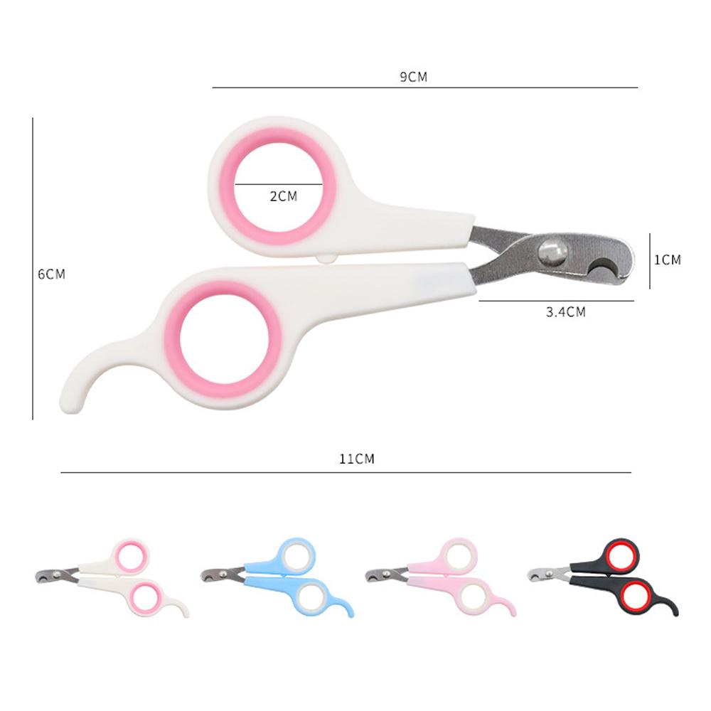 Professional Pet Nail Scissors for Small Dogs Cat Nail Clippers Toe Claw Trimmer Grooming Supplies Paw Cutter Bird Parrot Shear