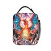 Charizard Simple Face Anime Lunch Bag For Child  Print Outdoor Picnic Lunch Box Casual Convenient Oxford Cooler Bag