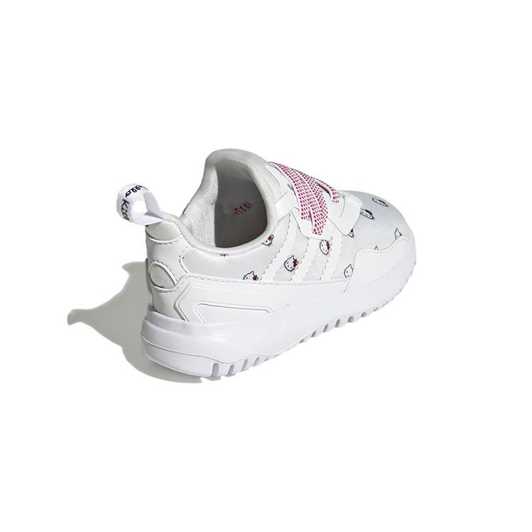Hello Kitty x adidas Originals Flex I Allover Print Baby Sneakers White Cloud-White Vivid-Red GX9264