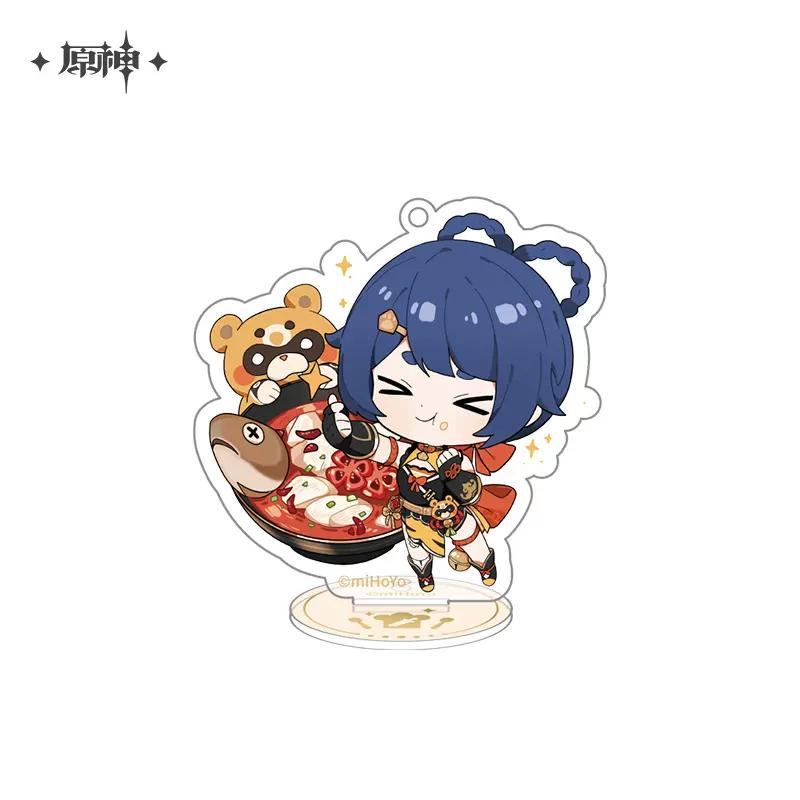 Sunsyea Genshin Impact Official Merch miHoYo Original MWPD Series Q Version Acrylic Stand Tartaglia Zhongli