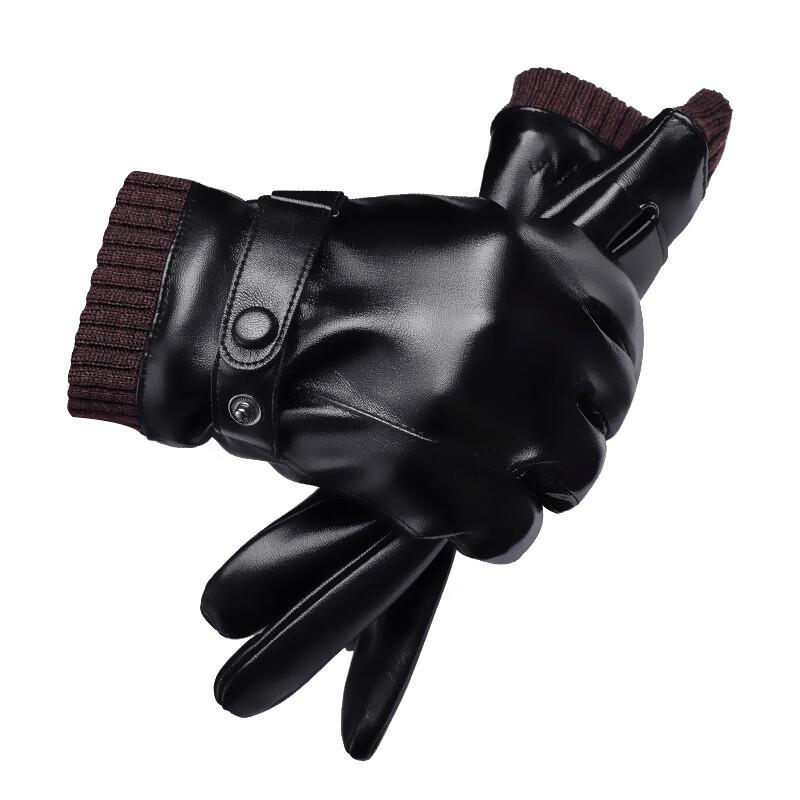 TUCANO Women s Winter Plush Lined Leather Touchscreen Gloves 1