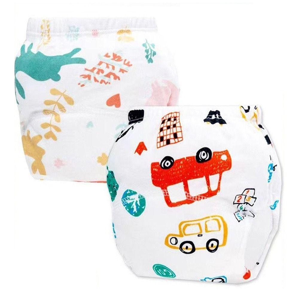 Breathable Baby Training Pants Cotton Reusable Nappies Soft Diaper Pants  for Boys Girls