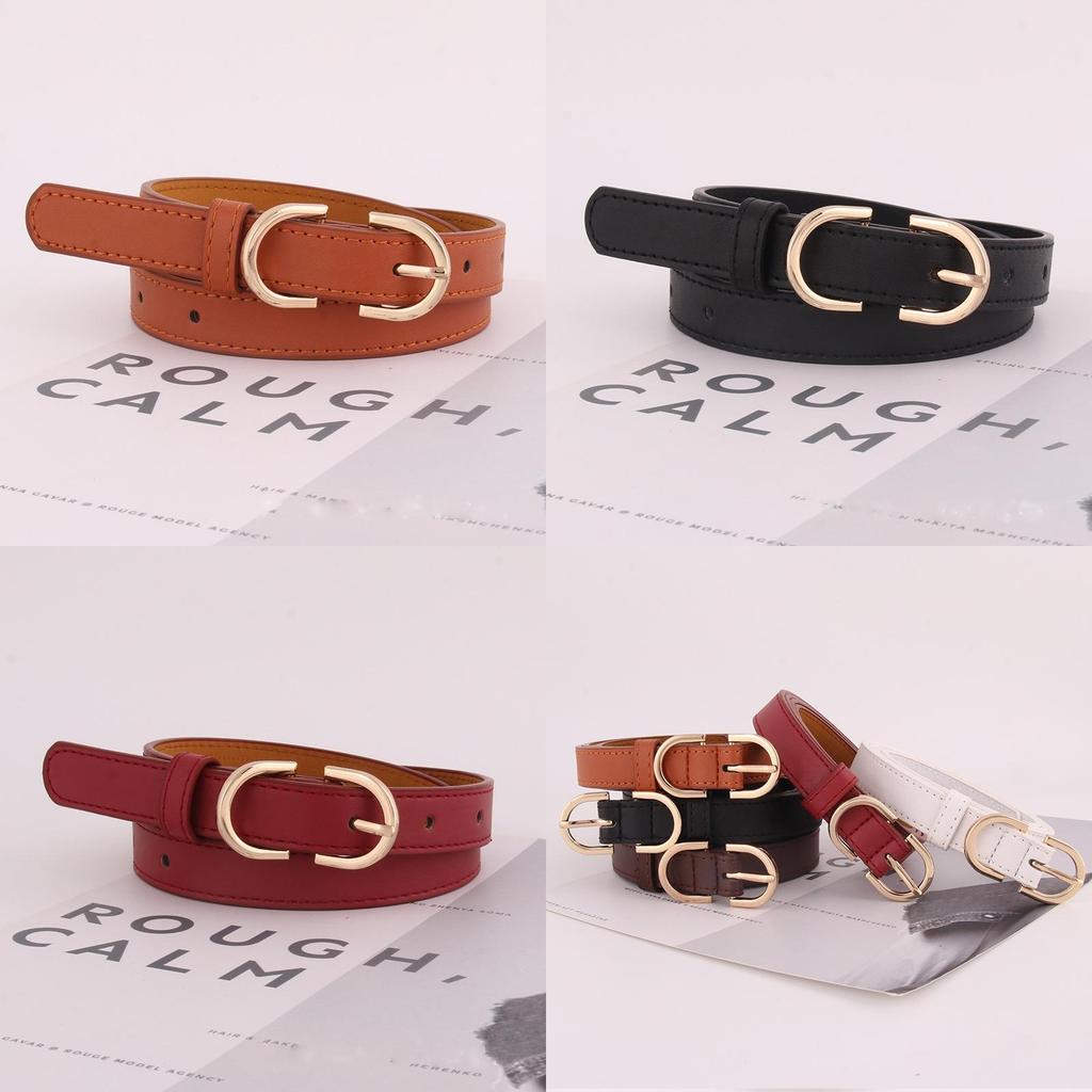 Trendy Korean Style Women's Black Fabric Belt For Chic Casual Outfits