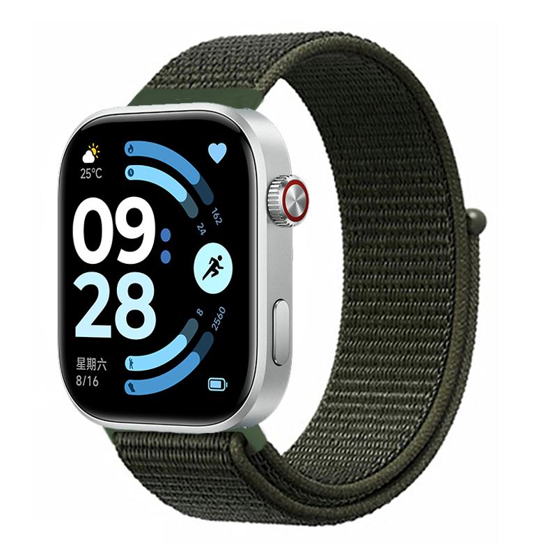 Nylon Loop Strap for Redmi watch 6 5 4 SmartWatch Accessories sport Replacement bracelet correa for xiaomi Mi band 8 9 pro Band