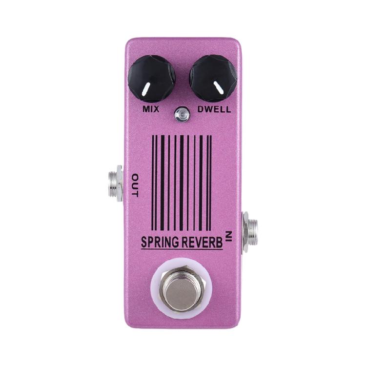 

Budget Friendly Guitar Effects Pedal Providing Authentic Spring Reverbs Sound Compact Design Pink Reverbs Unit for Guitar 1