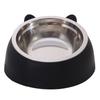 Practical Cat Bowls Non-slip Base Pets Puppy Cats Food Drink Water Feeder Neck Protection Dish Pet Bowl 200ml 15 Degrees Tilted