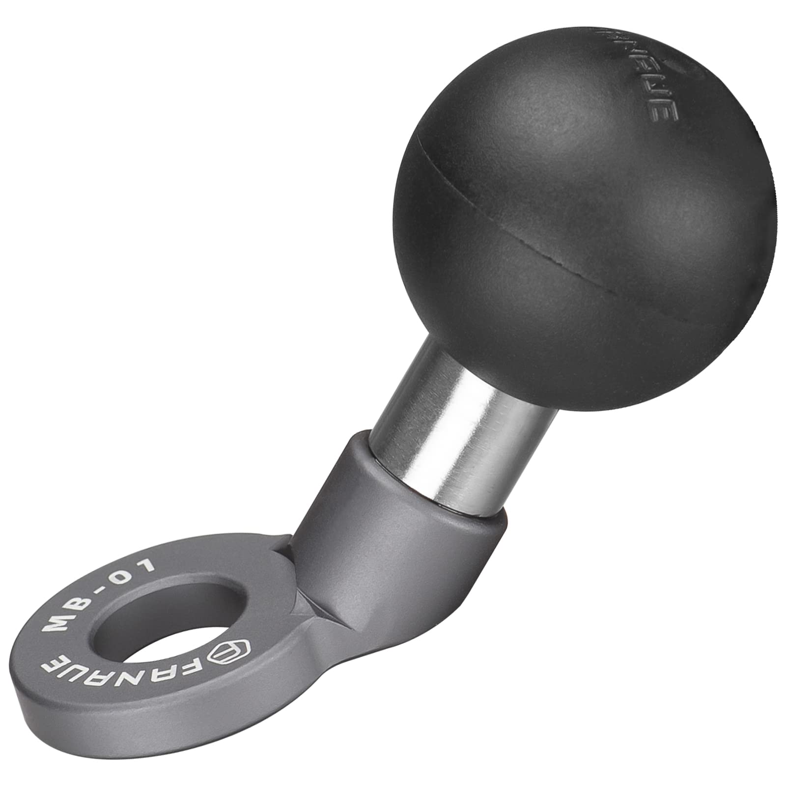 

FANAUE Запчасти для мотоциклетного крепления Алюминиевый сплав Основание для RAM-крепления размера B 1 MB-01 серебряный