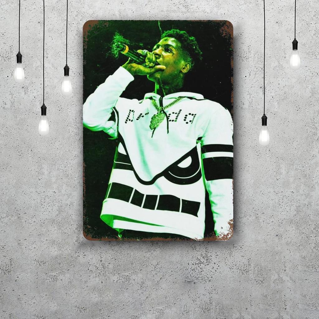 Chance the Rapper Classic Poster Rusty Metal Plaque Retro Decorative Plate Bar Man Cave Garage Club Metal Sign Wall Decoration