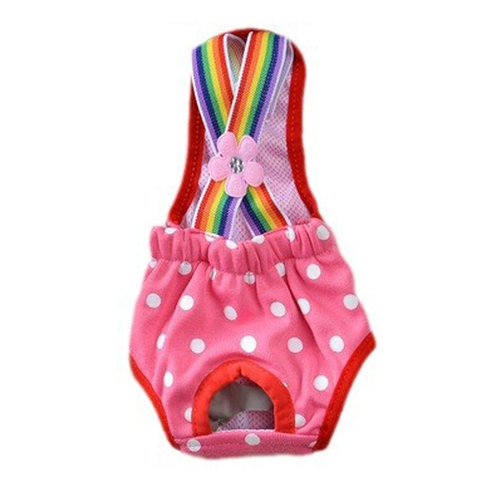 XS~XL Dog Physiological Pants Polyester Dog Menstrual Pants Breathable Puppy Underwear Briefs  Dog
