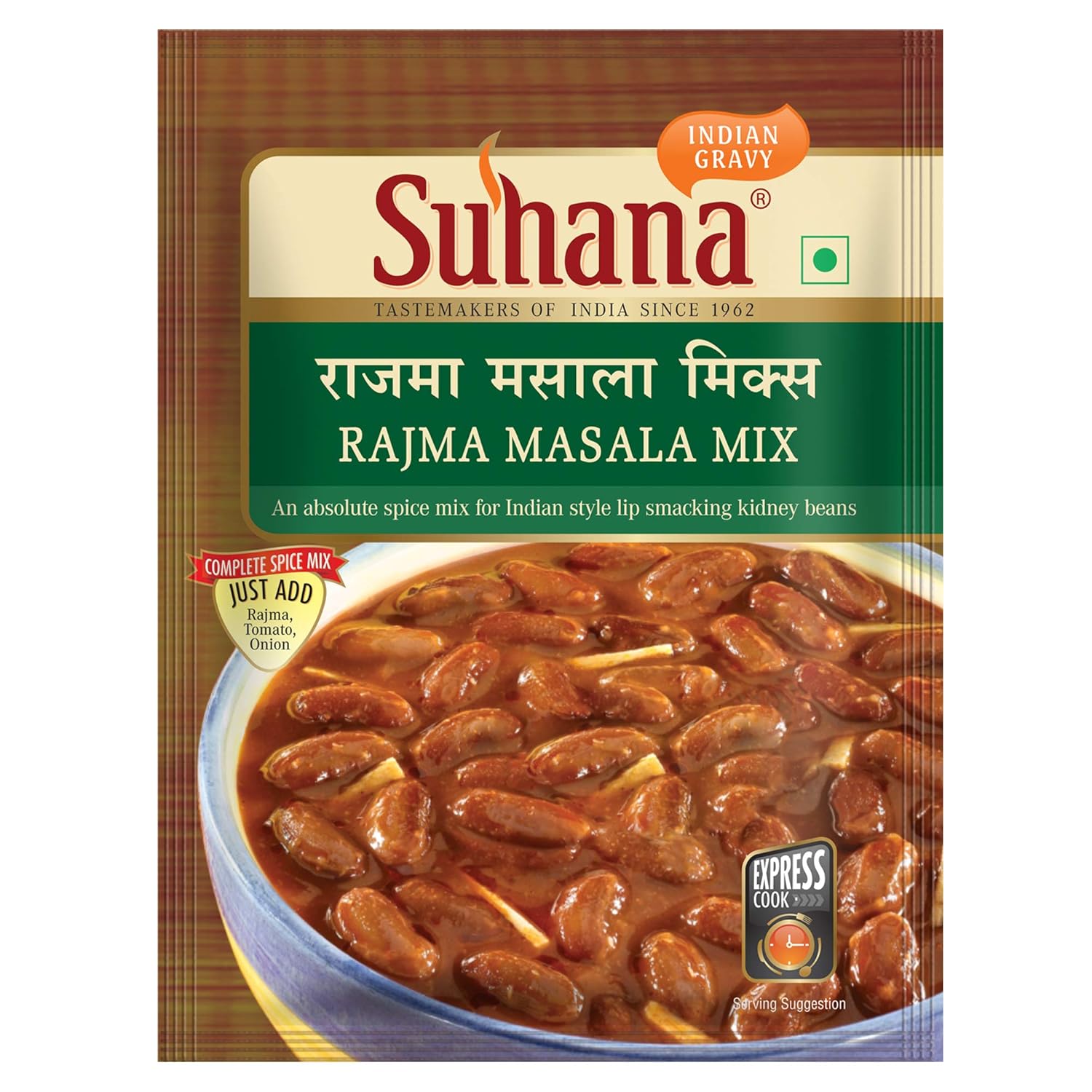 Suhana Rajma Masala Easy Cook Spice Mix 50 g Pack Of 8 For Flavorful Kidney Bean Curry Meals Homestyle Taste
