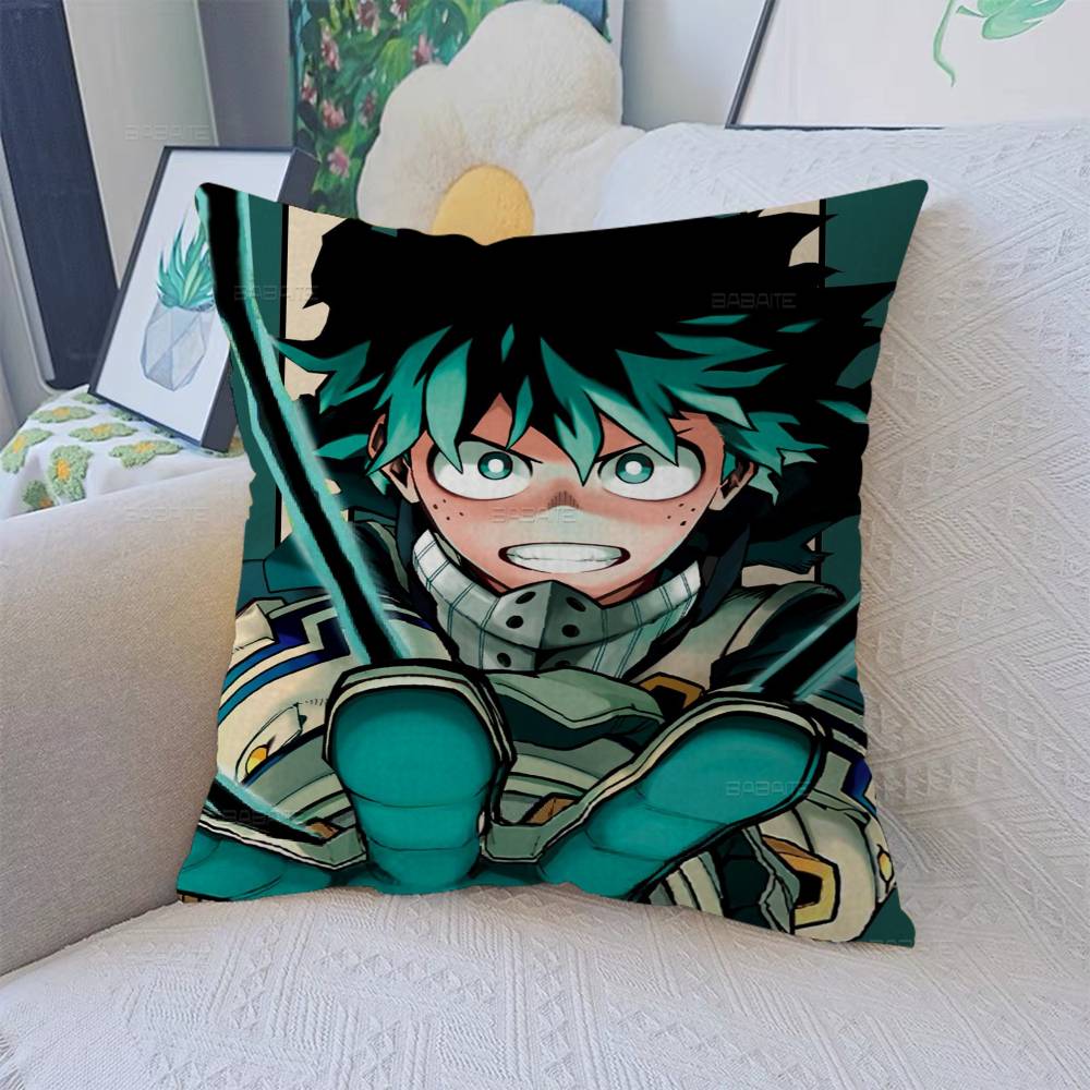 My Hero A-Academia Deku Cushion Cover Pillow Cover Decor Pillowcase Printed Cushion Case For Couch