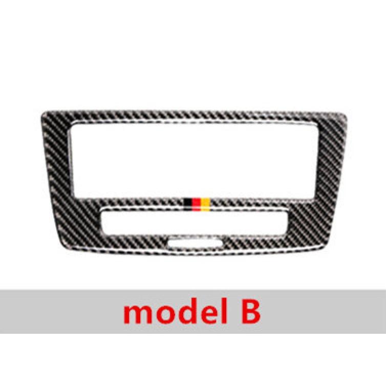 Carbon Fiber Klimaanlage CD Rahmen Dekoration Abdeckung Trim Für Mercedes Benz ML 2012-16 GL 2013-16 GLE 2015-18 GLS