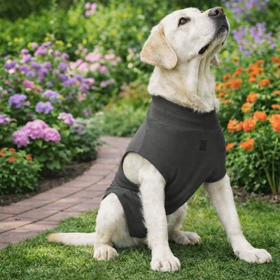 Verstellbare Physiologische Kleidung für Haustiere Dehnbar Wiederverwendbarer Genesungsanzug für Hunde Schweißabsorbierend Weiche Hündische Hygiene-Overalls