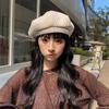 Keep Warm Women Painter Hat Cotton Women Octagonal Cap Fashion Polka Dot Beret Hat  Girl