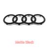 4 Ring For q2 A3 A4 A5 A6 A7 Q2 Q3 Q5 Q8 TT Sline ABS Car Hood Front Bonnet Grill Rear Trunk Emblem  Sticker Decal Logo Badge
