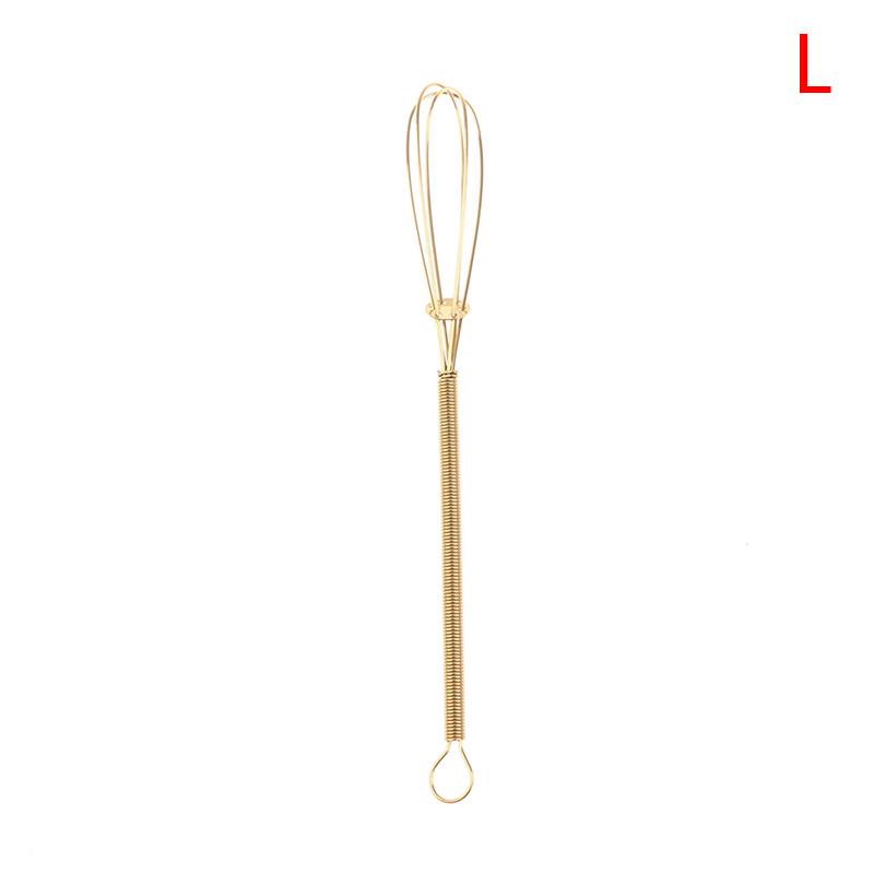 Mini Edelstahl Schneebesen Eierschläger Wisk Manuell Ballon Drahtschneebesen Milch Mischen