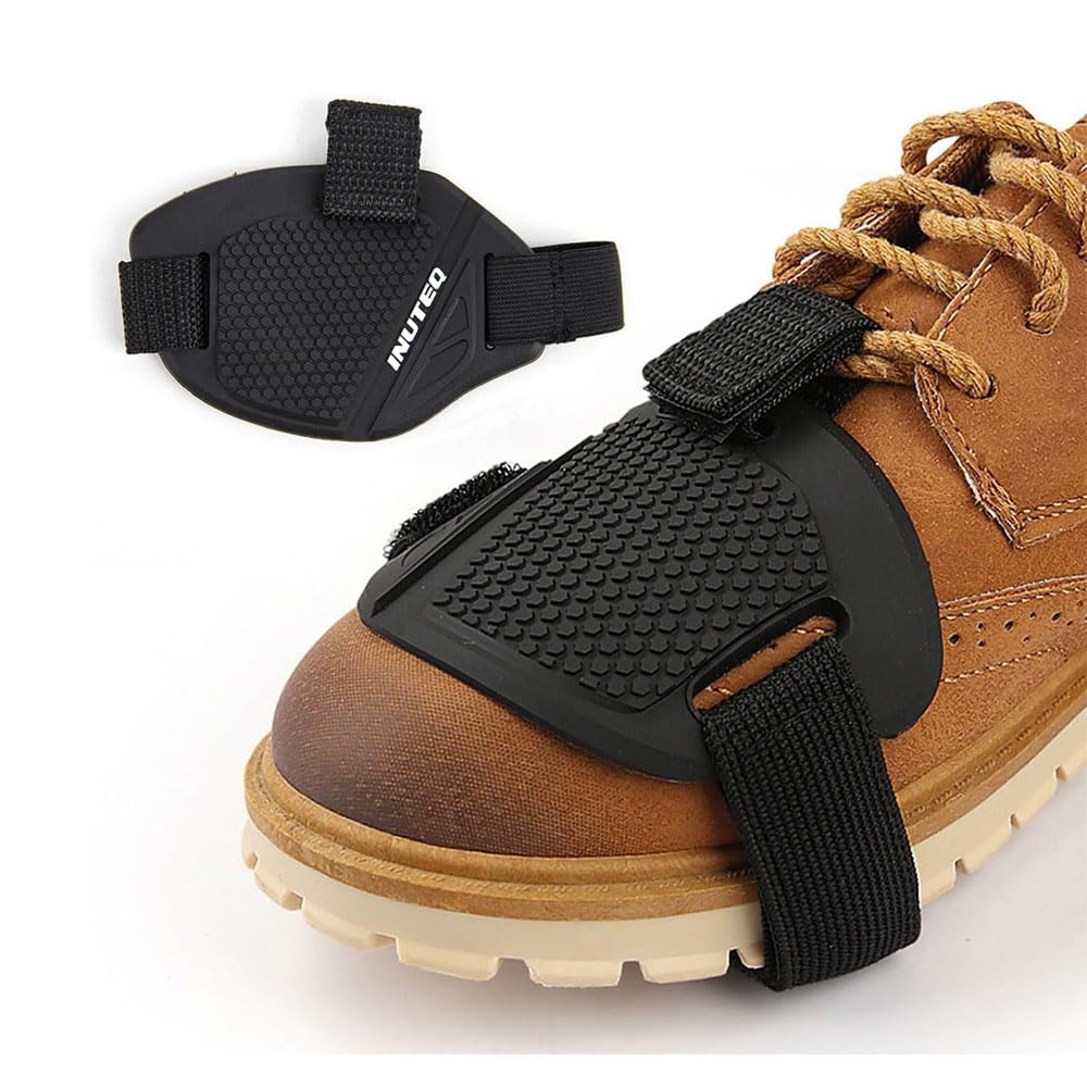 Shift Guard for Motorcycles, Improved Wear-Resistance, High Quality, Abrasion Prevention Pad Rubber Material, Protective