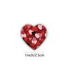 100-500pcs Heart Valentines Day Sticker Thank you Candy Bag Seal Sticker Scrapbooking Valentines Gift Box Label Decoration