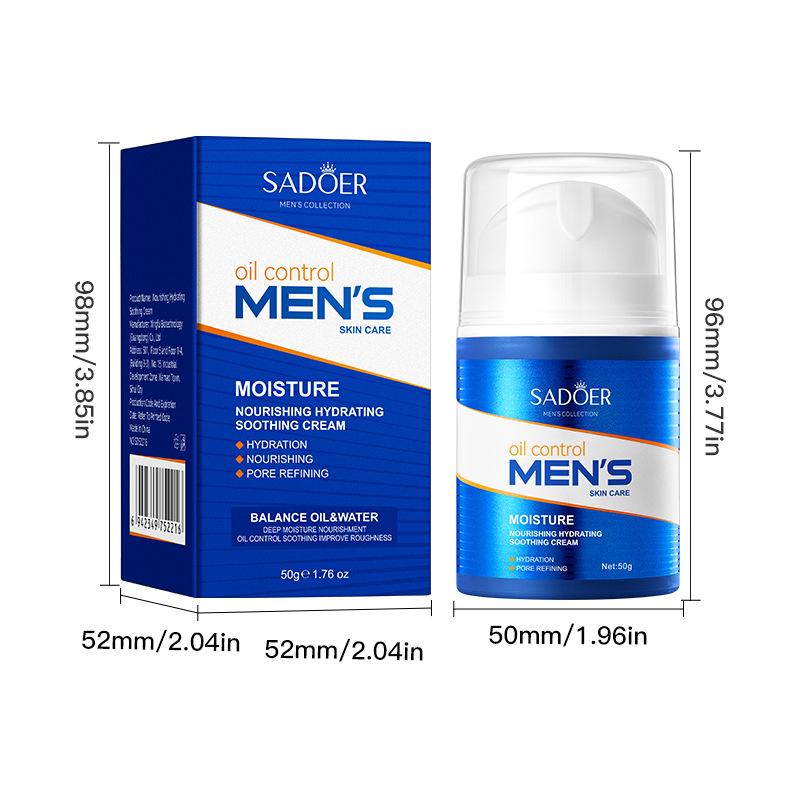 Men's Cream, Hydrating and Moisturizing, Hydrating and Moisturizing Cream, Face Cream Manufacturer