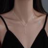 925 Sterling Silver Round Necklace - Light Luxury 2025 High-End Clavicle Chain Choker for Women