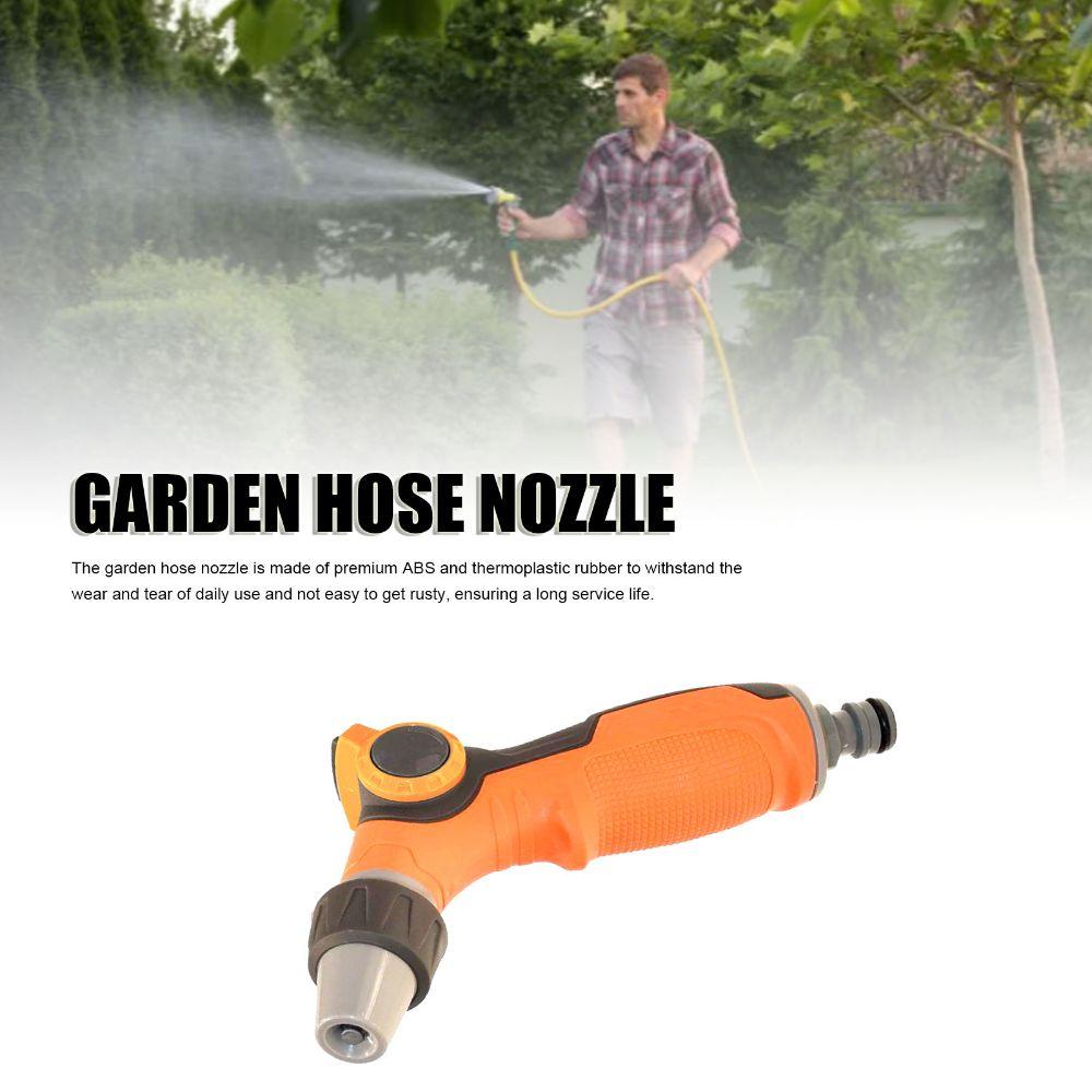 Ergonomic Garden Hose Sprayer ABS, TPR Garden Spray Nozzle Durable Water Sprayer Watering Garden