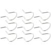 12PCS Door Handle Wind@w Crank Retainer Horseshoe Clip Set For Chevrolet