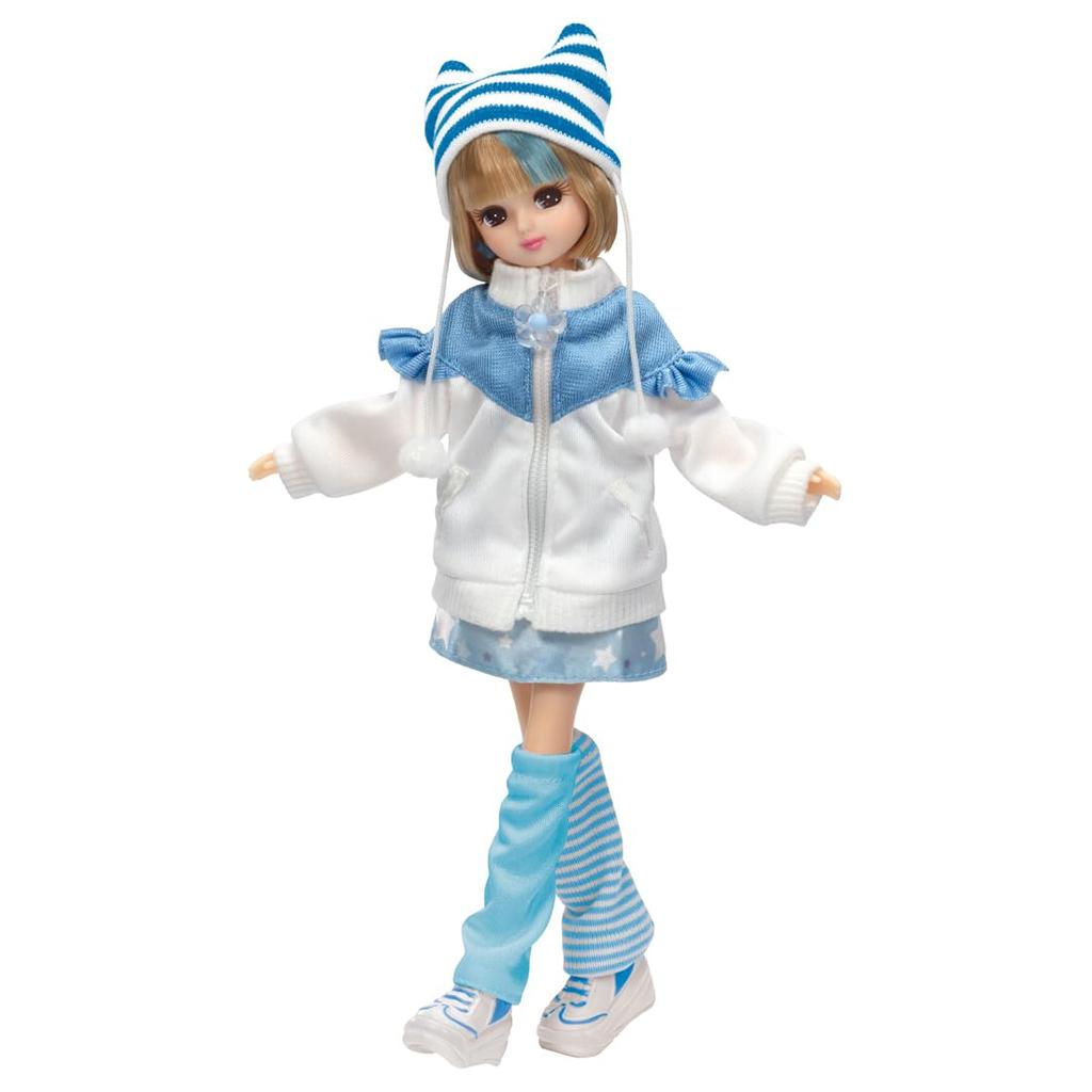 TAKARA TOMY Doll Harajuku Subculture Girl Play Toy Ages Licca-chan LD-17 Dress-up 3+