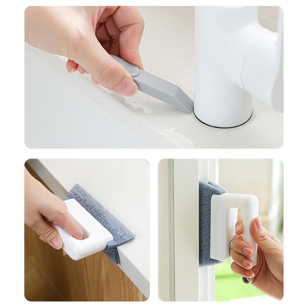Komfortabler Griff Rillenbürste Fensterreinigungsbürste