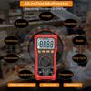 Neoteck 6000 Zählungen TRMS Digitalmultimeter Tester mit Tastverhältnis NCV Spannungsfühler Temperatur Krokodilklemmen Aufbewahrung und Japanischer Bedienungsanleitung AC/DC Spannung,