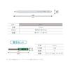KOKUYO Campus Mechanical Pencil 1.3mm Gray + Refill B Set AMPS-PE113L1-M-SP