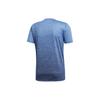 Adidas T Shirts Men's Navy Blue Crew Neck Moderate Straight Fit CX0218