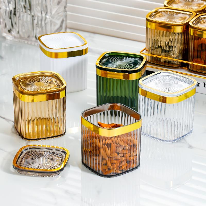 Sealed Tank Food Grade Grain Storage Tank Kitchen Storage Box Plastic Moisture-proof Milk Powder Tank Dry Goods Storage Tank