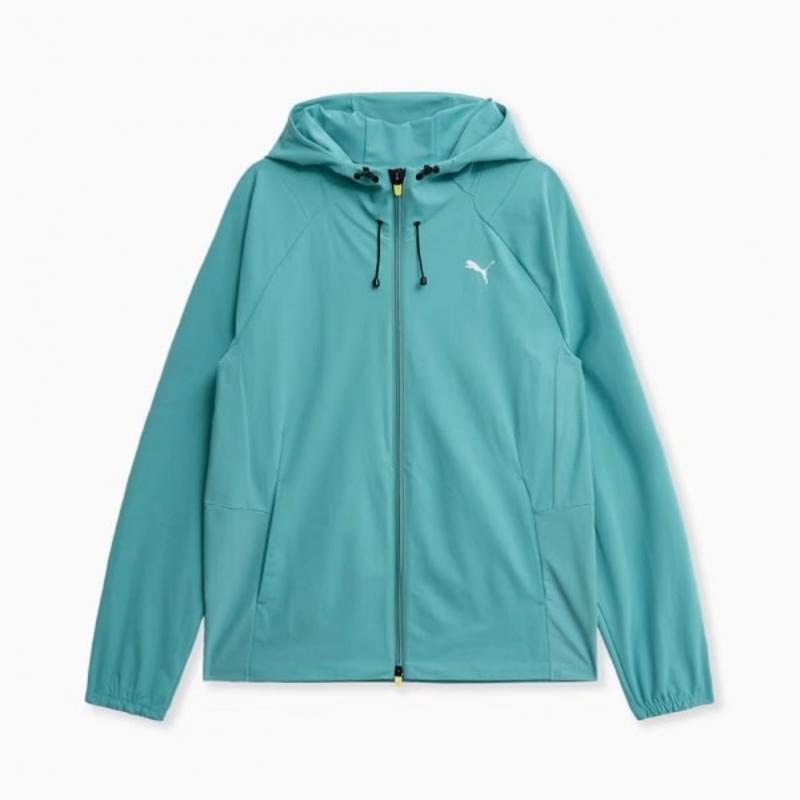 PuMa Men S Tech Knit Hoodie Jacket 529749   01 02 M 02 black/XL