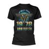 Van Halen 'World Tour 78' Black T Shirt - NEW