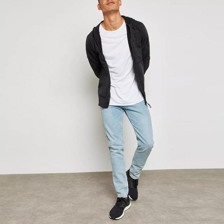 Adidas X Reigning Champ ZNE Hoodie Jacket Men Jackets Black BR5205