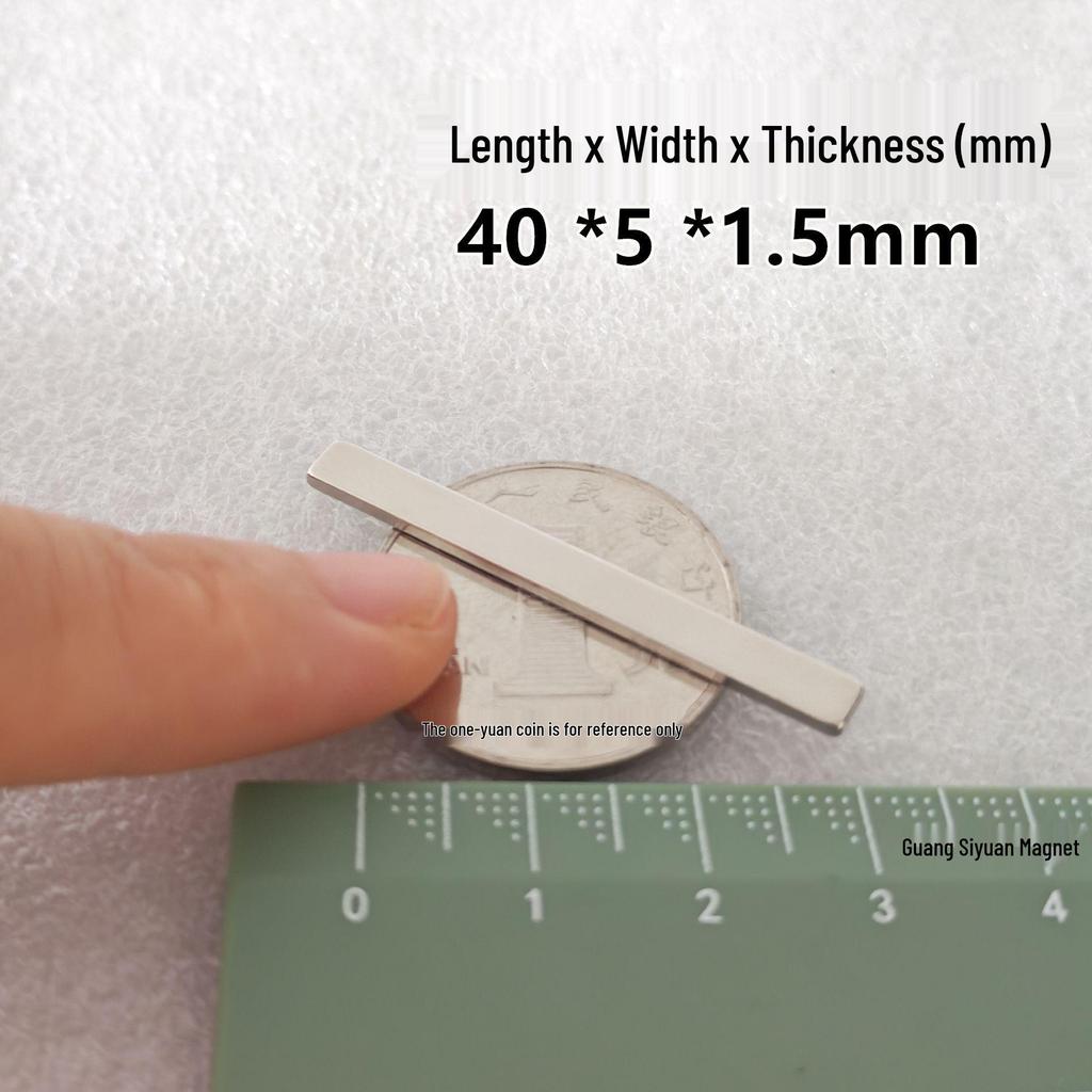N52 Super Strong Neodymium Iron Boron Magnet, Rectangular 25x30x100mm, Permanent Magnetic Steel Sheet.