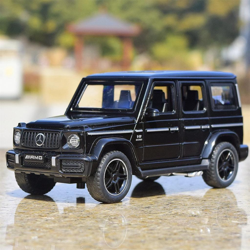 1/32 Mercedes Benz AMG G63 Shadow Wings Off Road SUV Alloy Diecast Metal Model Car Collectibles Children's Holiday Birthday Gift