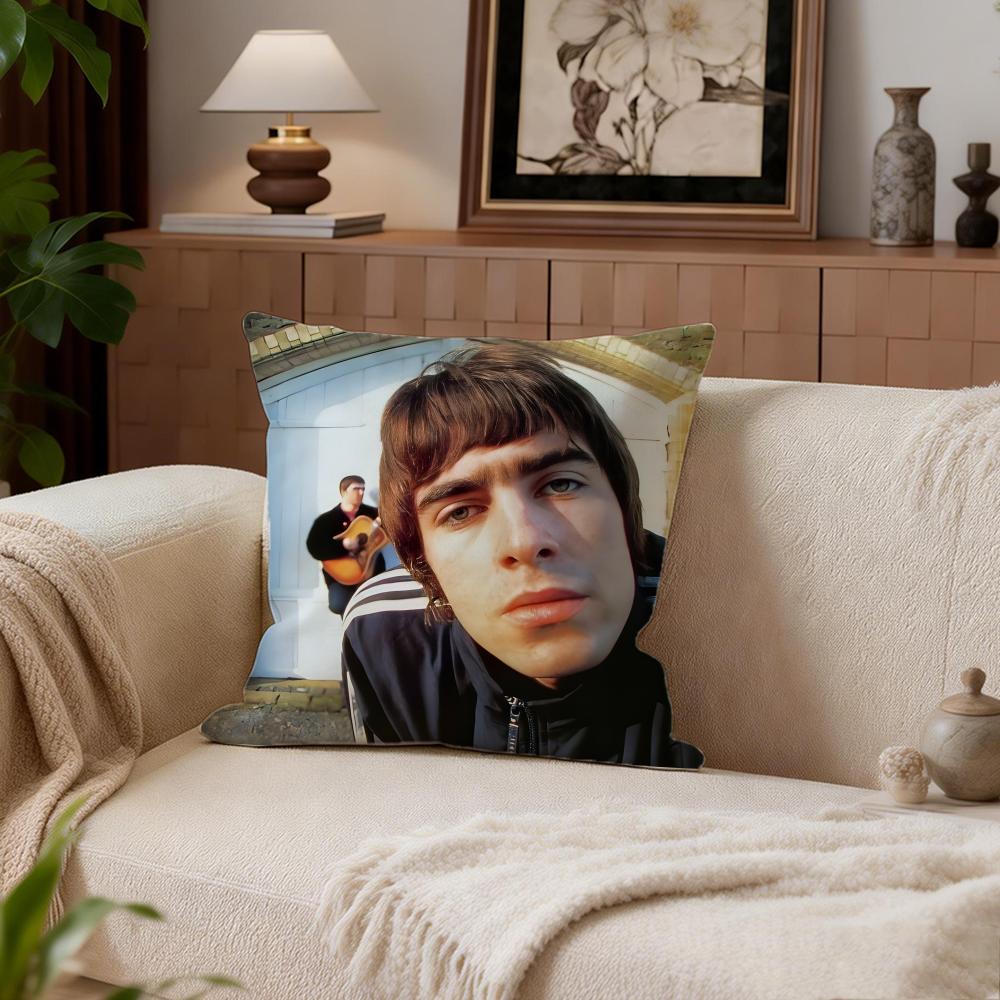 Liam Gallagher Cushion Cover Cushion Cover Set 4Pcs 50X50 45X45 40X40 Pillowcase Decorative Sofa Home Decor
