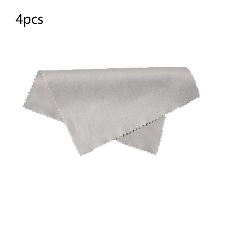 Polishing Cleaning Cloths 4 Pack Accessory Cleaning Cloths Guitar Polishing Microfiber Wax Removal Cloths