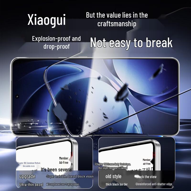 Kulefeng Tempered Glass Screen & Lens Protectors for Redmi