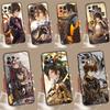 Genshin Impact Zhongli Case For Xiaomi 13T 12T 11T Pro 13 14 Ultra 12 Lite POCO X6 M6 F5 F6 Pro X5 X3 F3 M5s Cover